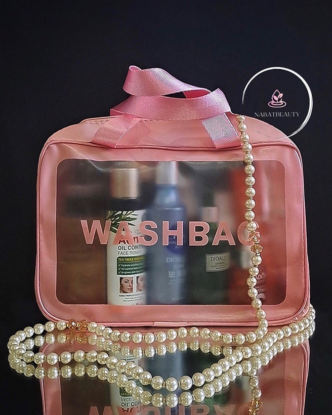 کیف آرایشی و بهداشتی واش بگ ضدآب washbag بزرگ